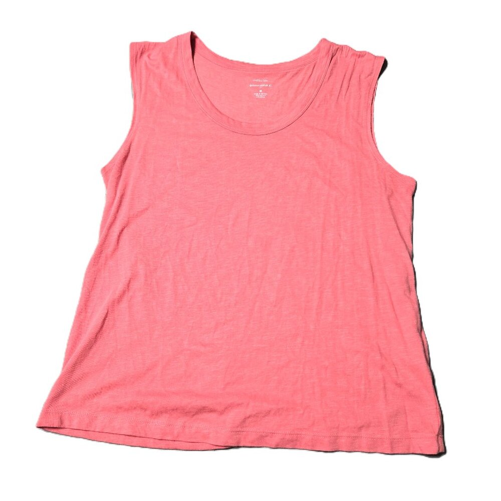 Banana Republic Sz Medium Womens Pink Malibu Tee Top